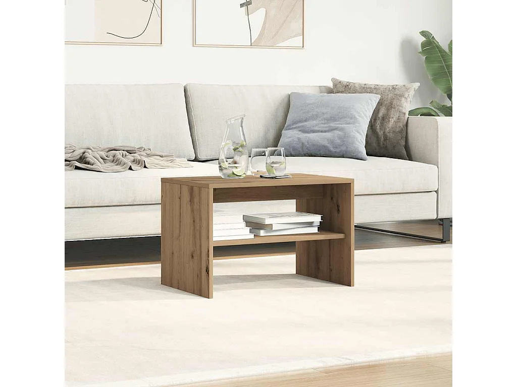Mobile TV Rovere Artigianale 60x40x40 cm Legno Multistrato
