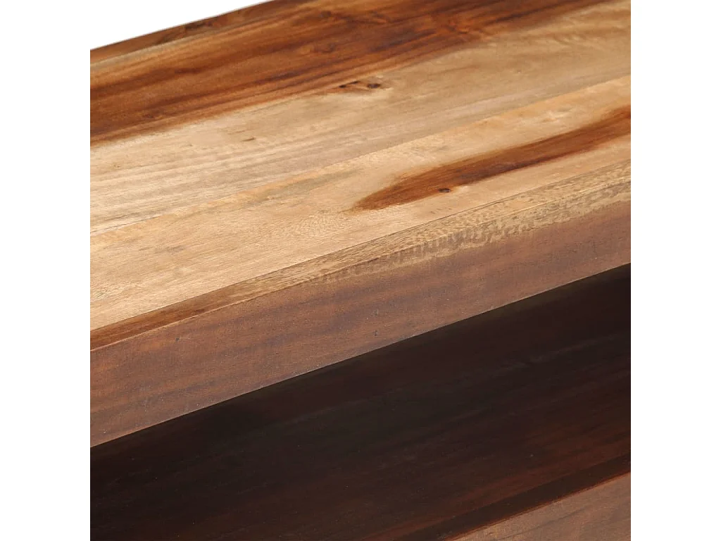 TV-Schrank 120x30x40 cm Massivholz mit Palisander-Finish