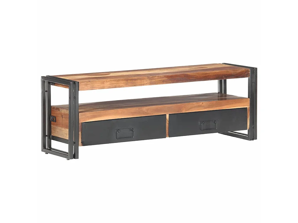 Mobile Porta TV 120x30x40 cm in Legno Massello