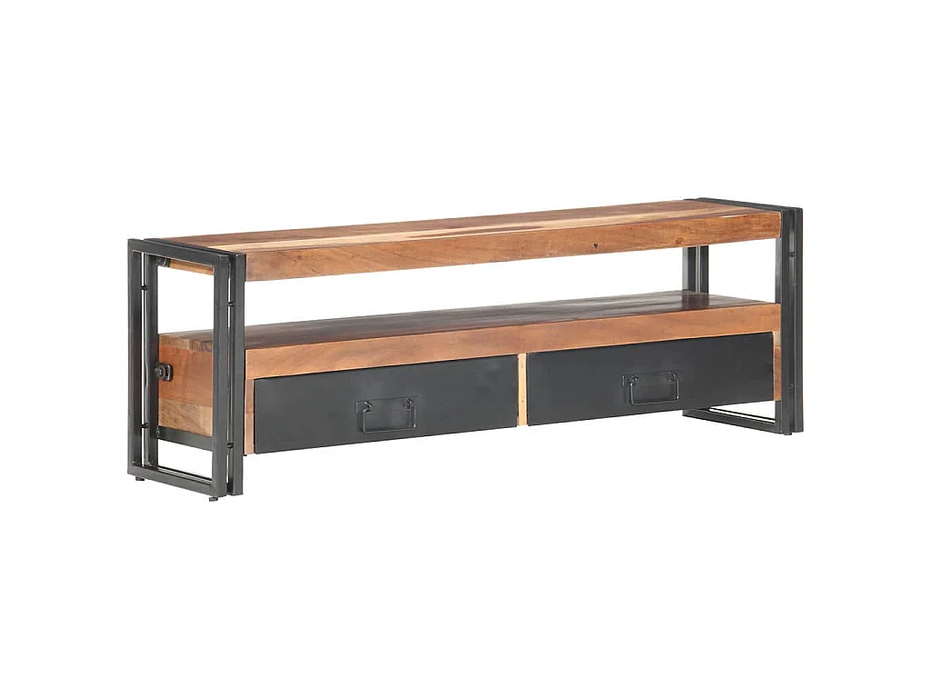 Mobile Porta TV 120x30x40 cm in Legno Massello