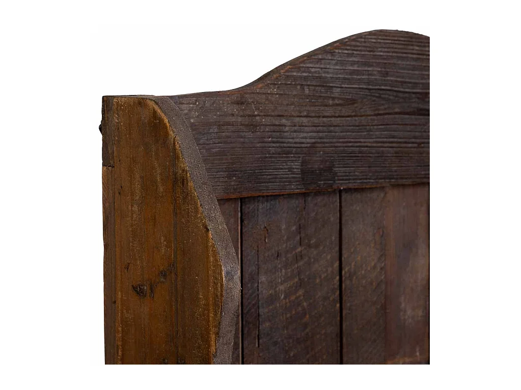 Estantería de madera con 3 cajones y 2 baldas marrón 60x15x87h cm