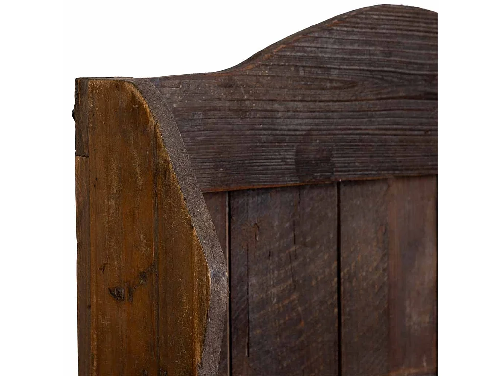 Estantería de madera con 3 cajones y 2 baldas marrón 60x15x87h cm