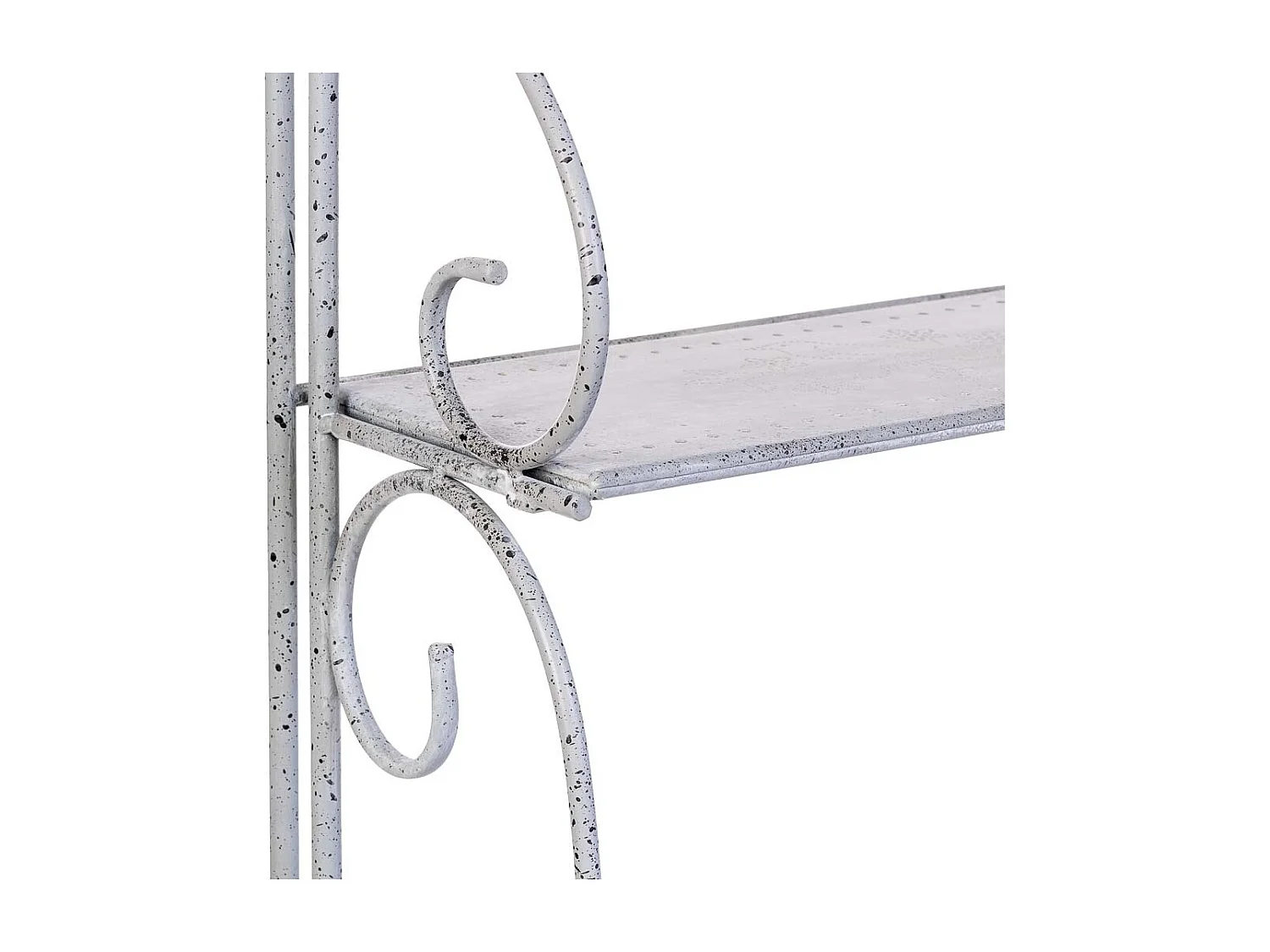 Metallregal mit 4 Regalen 77,47x36,2x179,71h cm Grau