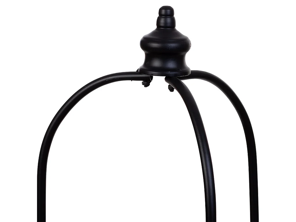 Regal aus Holz und Metall mit 3 Böden 35x35x122h cm