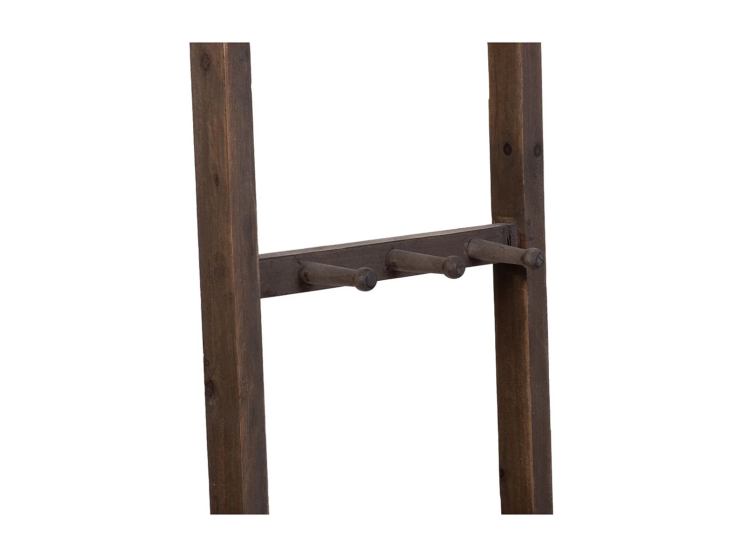 Étagère échelle en bois 41,5x11,5x160h cm