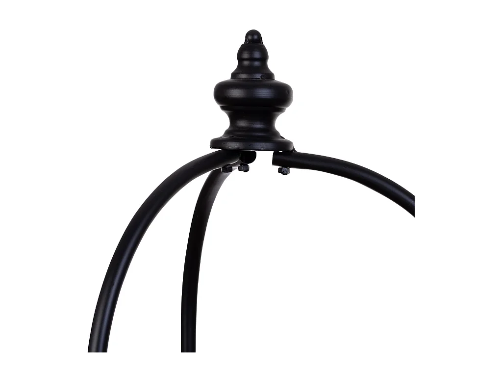 Estantería de madera y metal con 4 baldas 42x42x167h cm