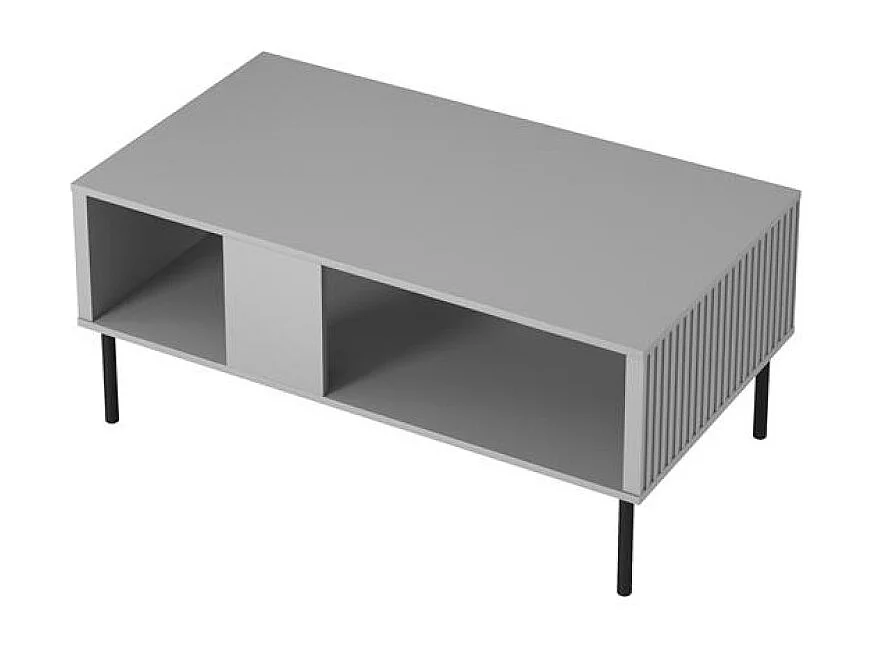 Table basse asensio/Métal/MDF/Gris