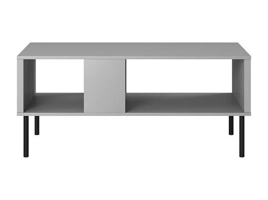 Tavolino asensio/Metallo/MDF/Grigio