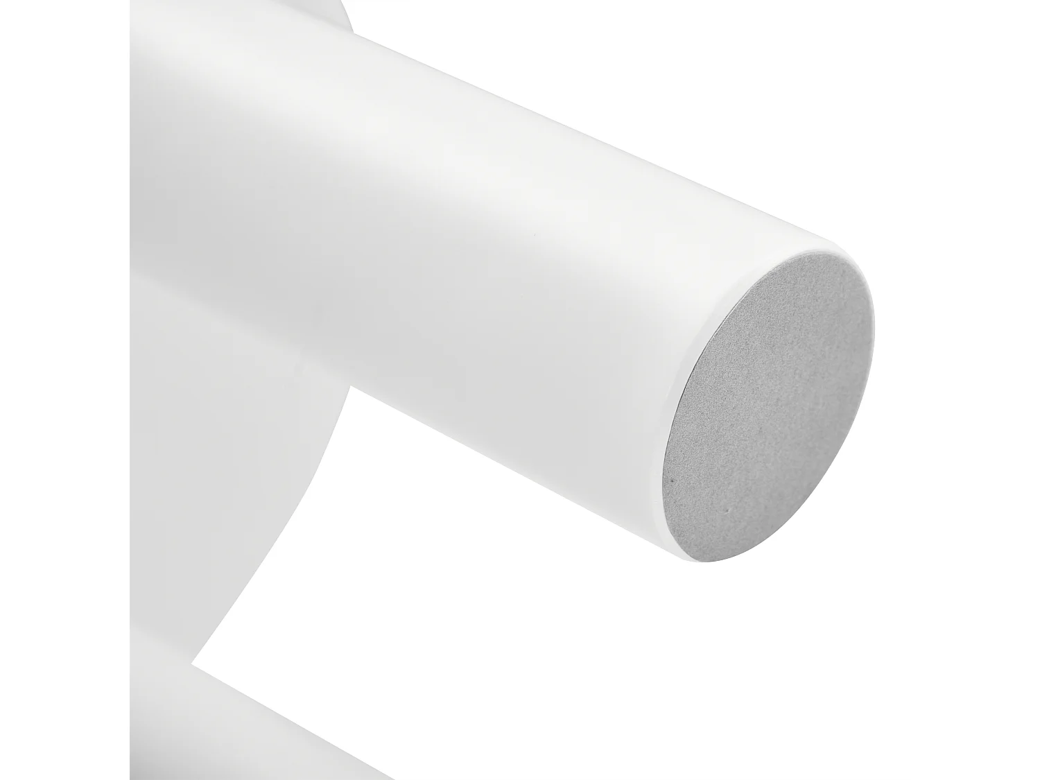 Table basse nuage de salon irrégulière - table basse blanche avec plateau en MDF - 100x70x40 cm