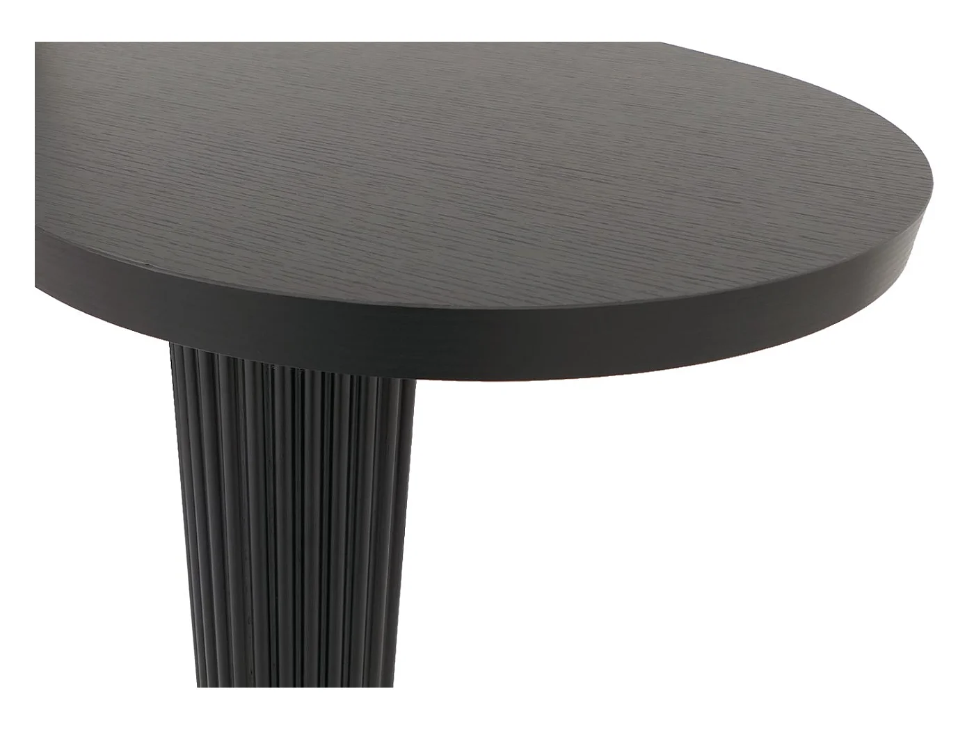 Table basse MCW-O29,  aspect bois noir