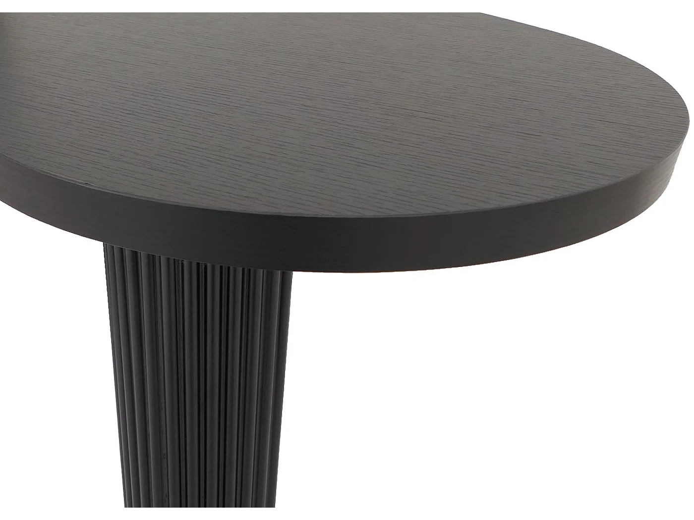 Table basse MCW-O29,  aspect bois noir