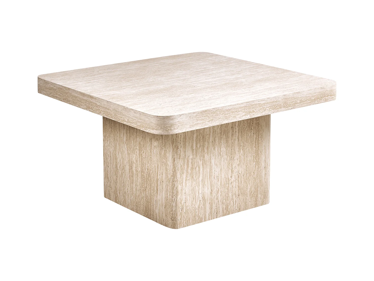 Salontafel DUSON Travertijn-effect