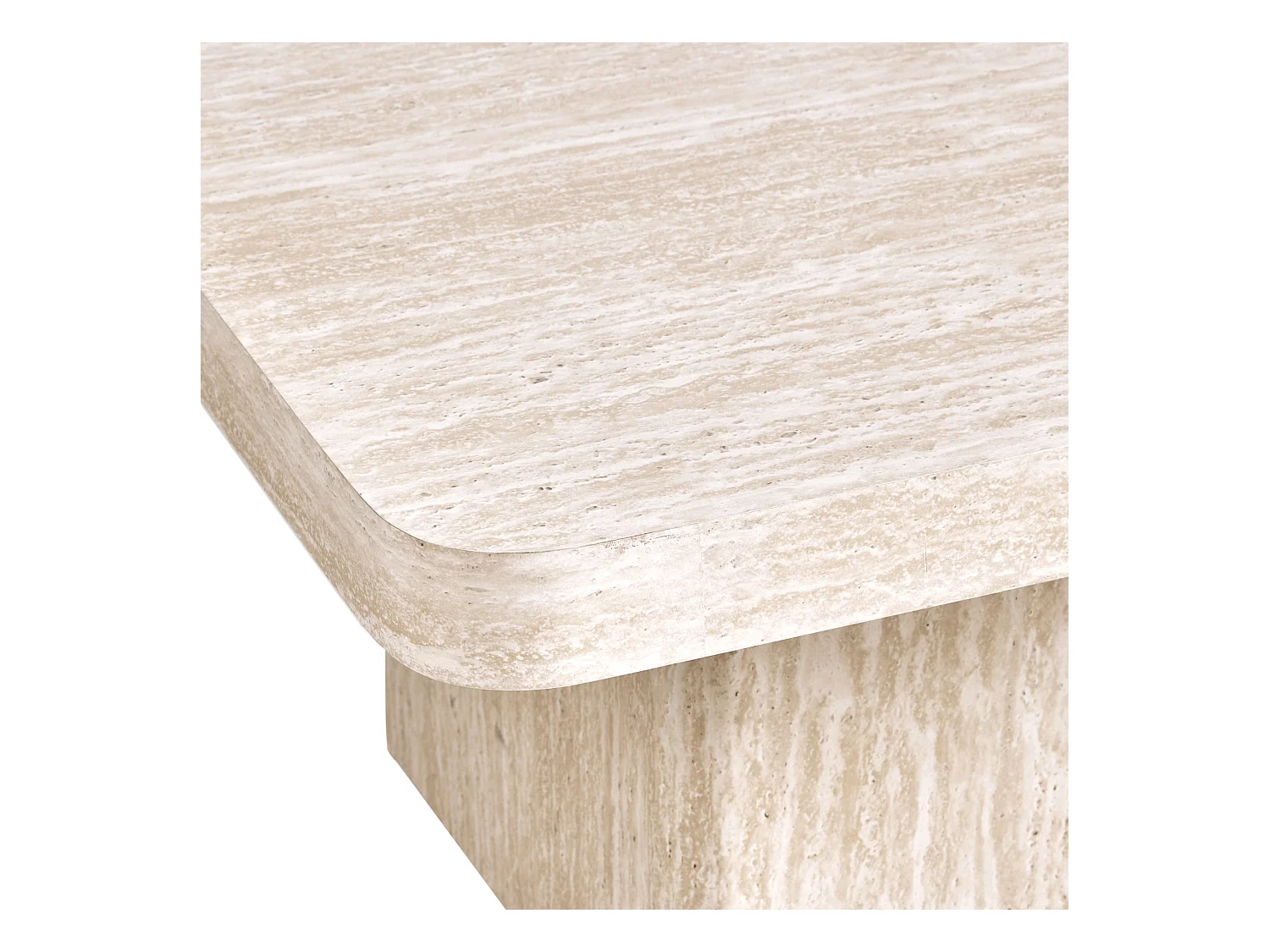 Salontafel DUSON Travertijn-effect