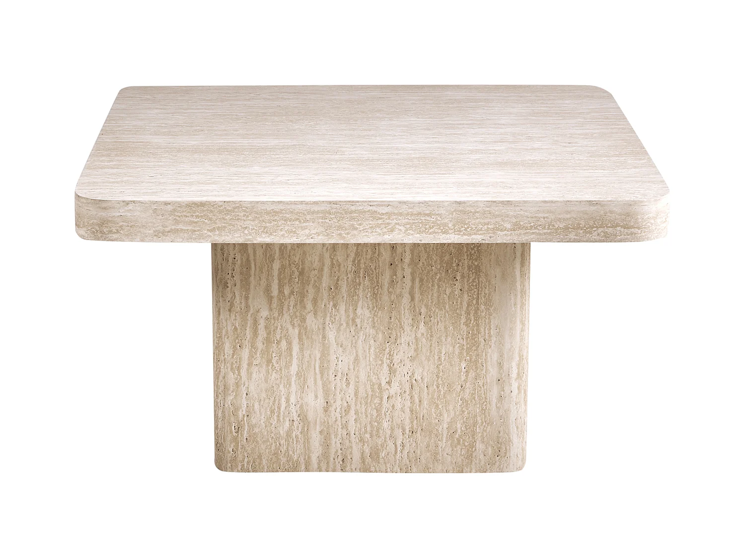 Salontafel DUSON Travertijn-effect