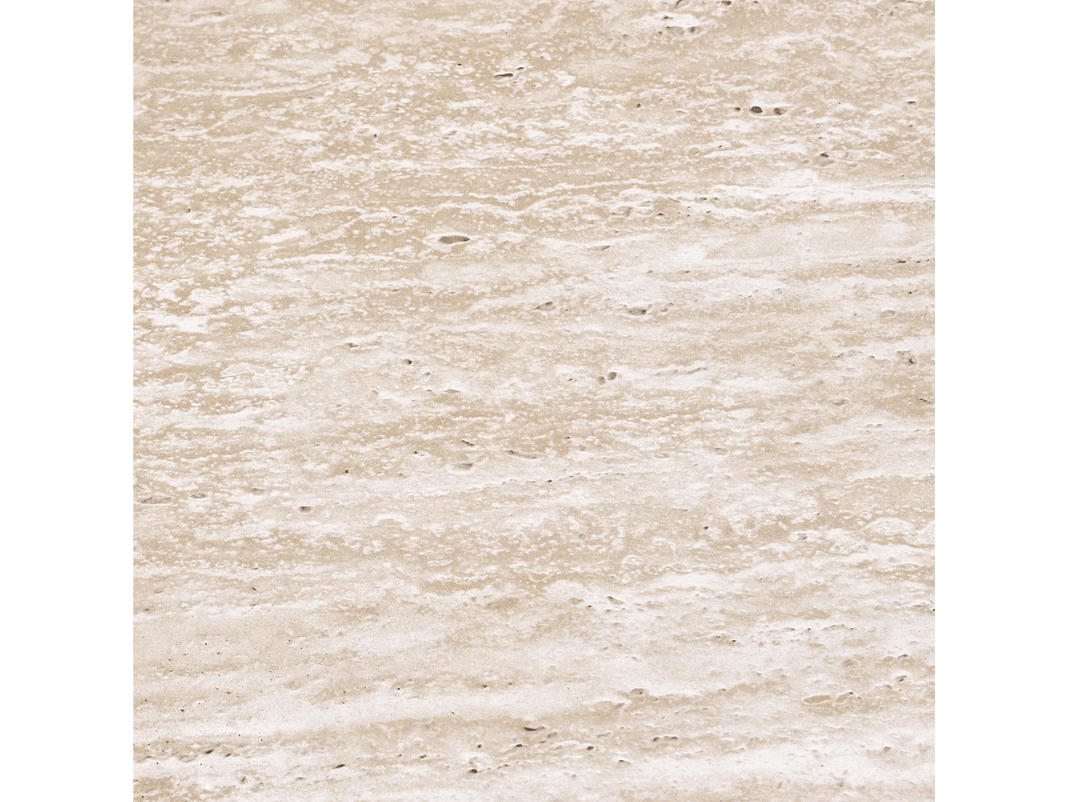 Couchtisch MDF-Platte Travertinoptik Modernes Design Beige 80 x 80 cm Duson