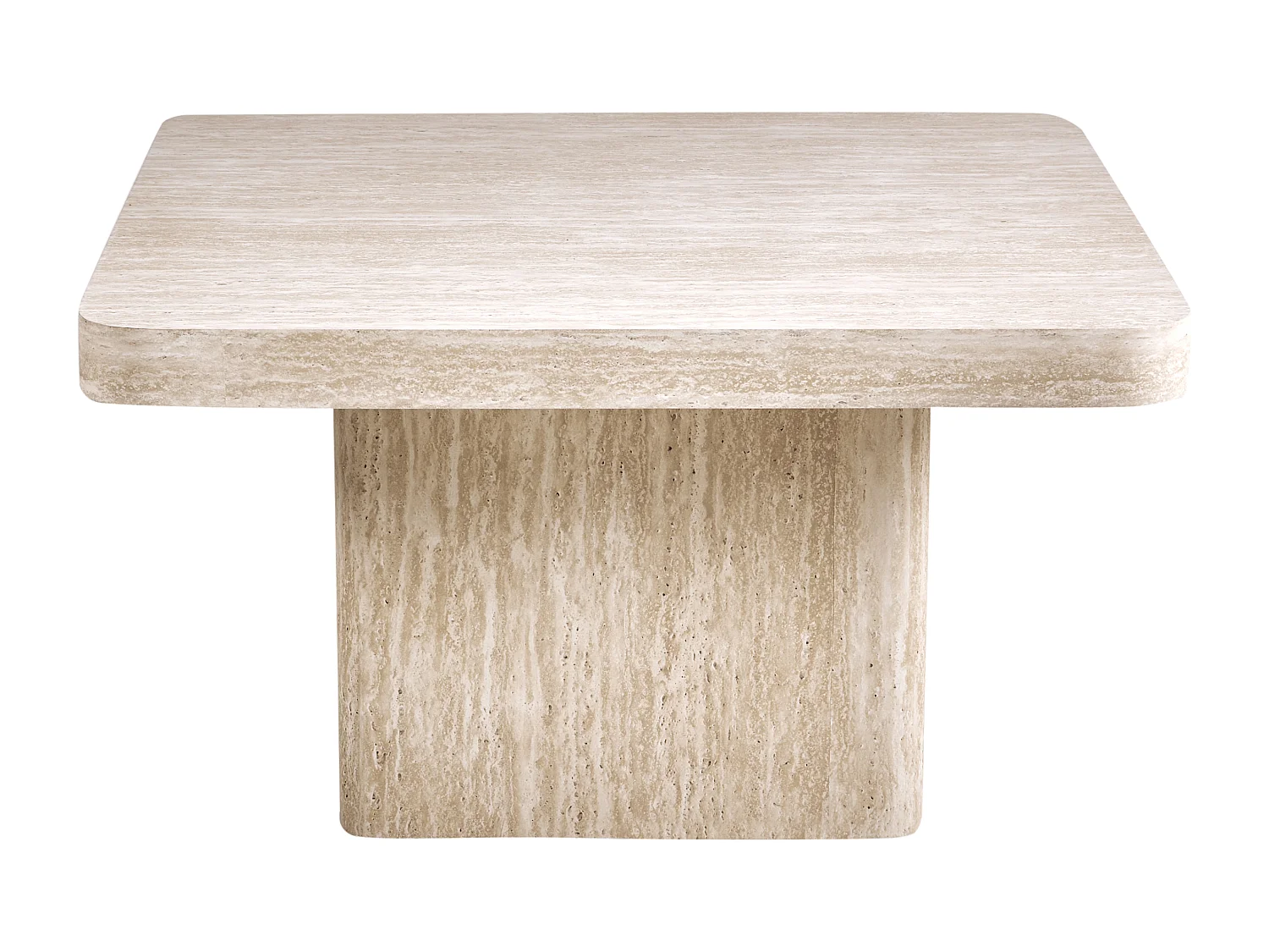 Table basse DUSON Effet travertin