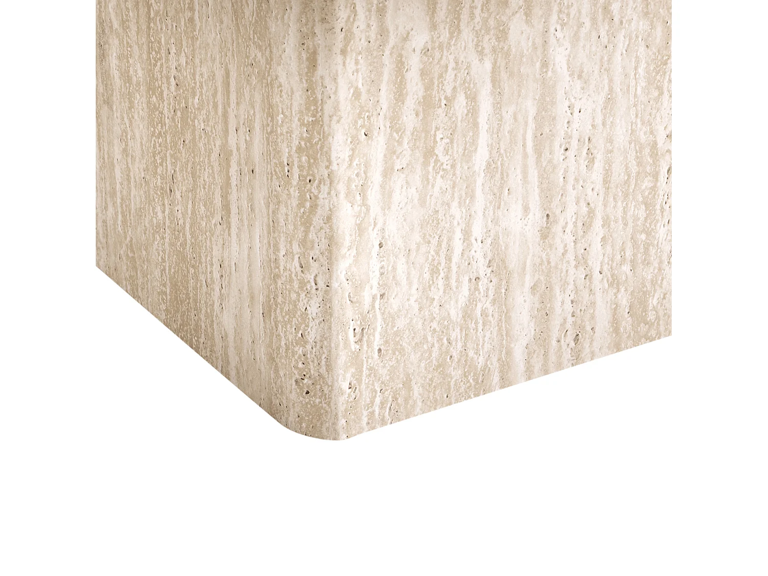 Table basse DUSON Effet travertin