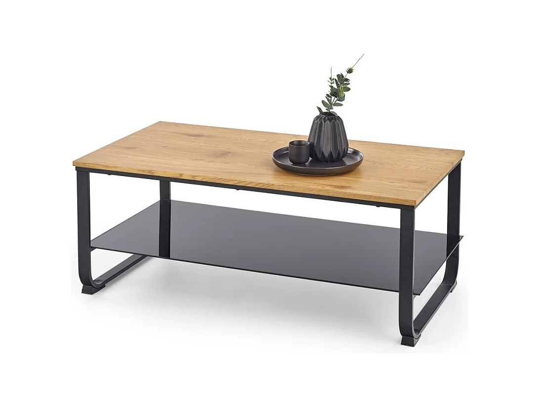 Couchtisch Artiga/Metall/MDF/Braun