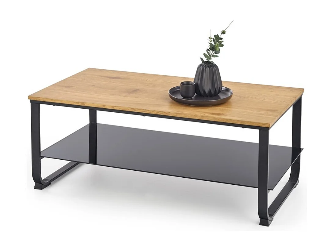 Tavolino Artiga/Metal/MDF/Marrone