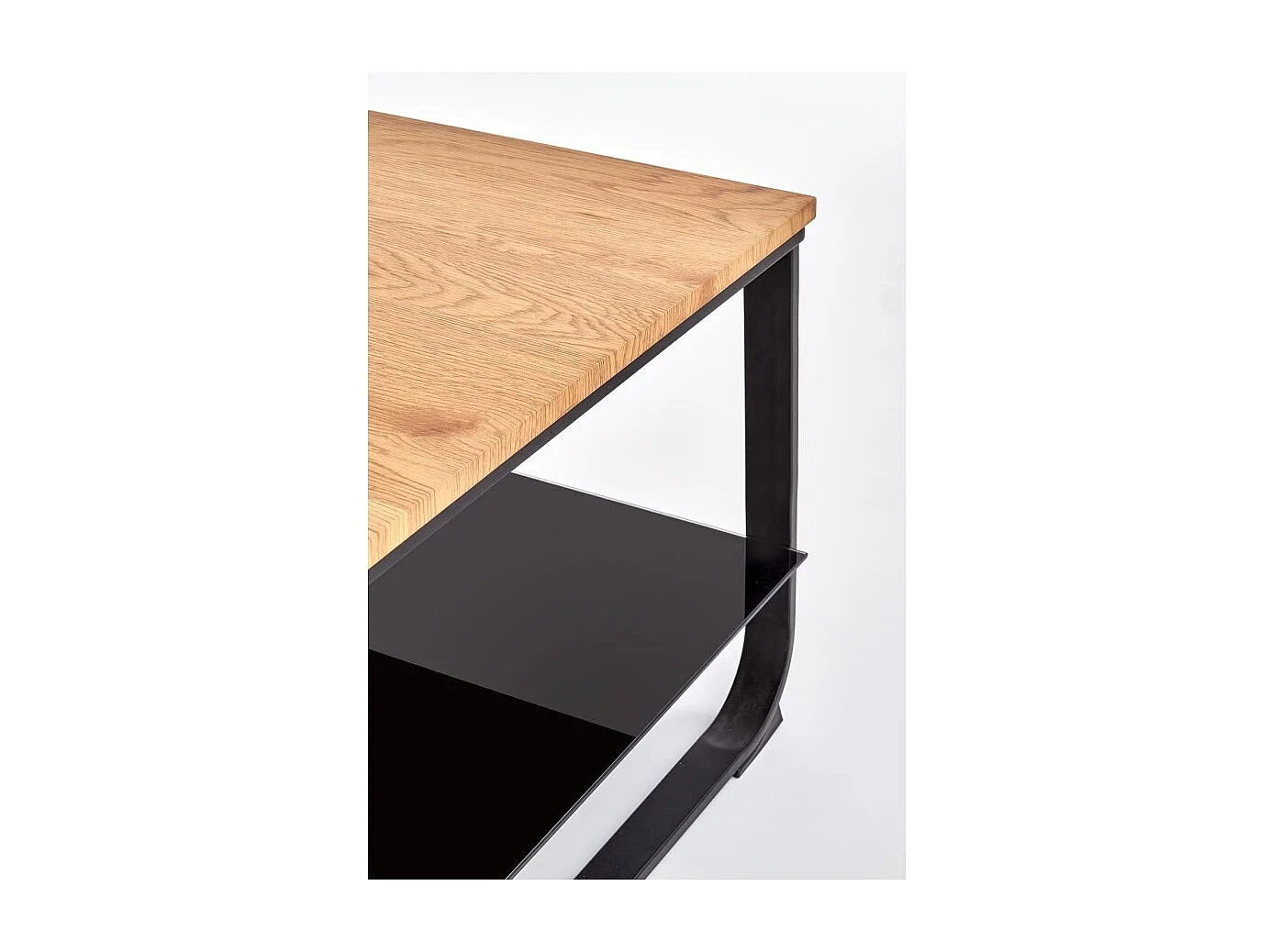 Tavolino Artiga/Metal/MDF/Marrone