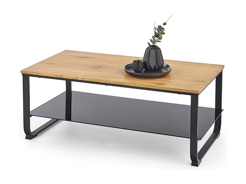 Couchtisch Artiga/Metall/MDF/Braun