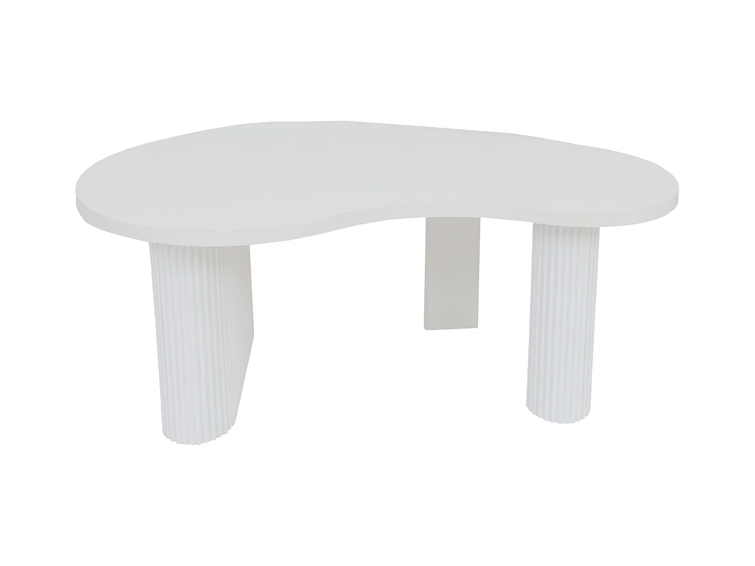Table basse MCW-O29,  blanc