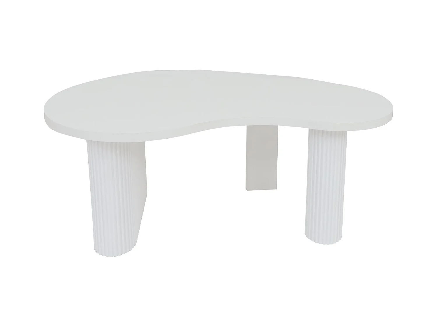 Table basse MCW-O29,  blanc