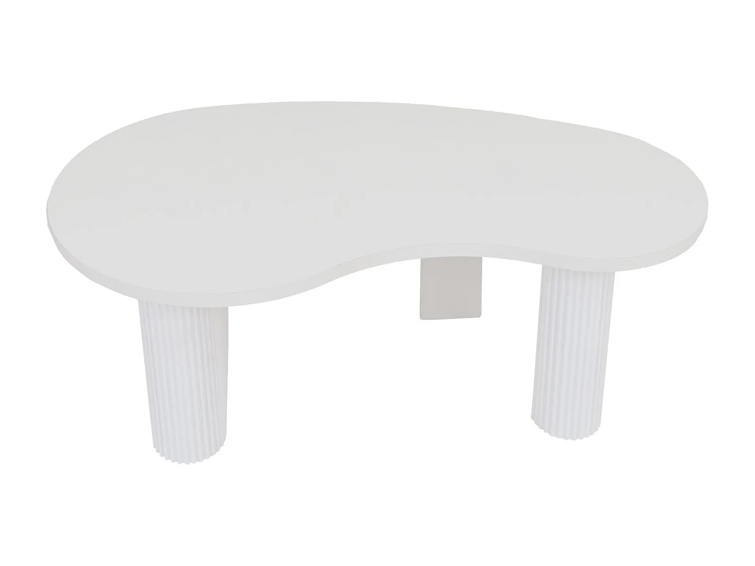 Couchtisch MCW-O29, Weiß