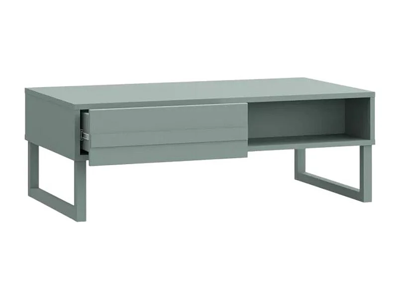 Couchtisch Britania/Sperrholz/Metall/Grün