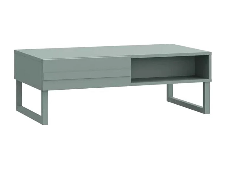 Couchtisch Britania/Sperrholz/Metall/Grün