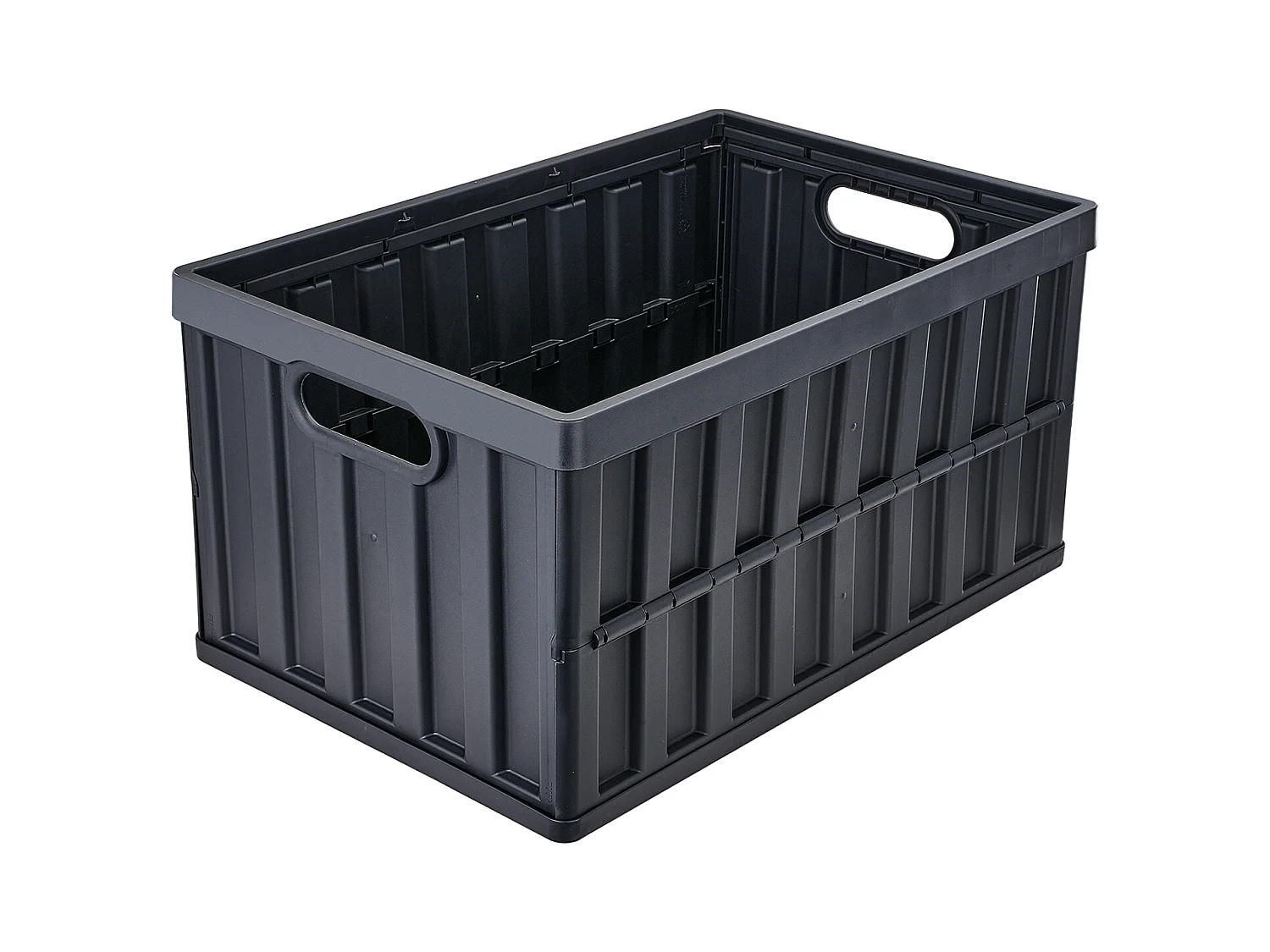 Bacs de Rangement SucceBuy Pliables SucceBuy 65 L, Lot de 3 avec Couvercles, Empilables et Pliables