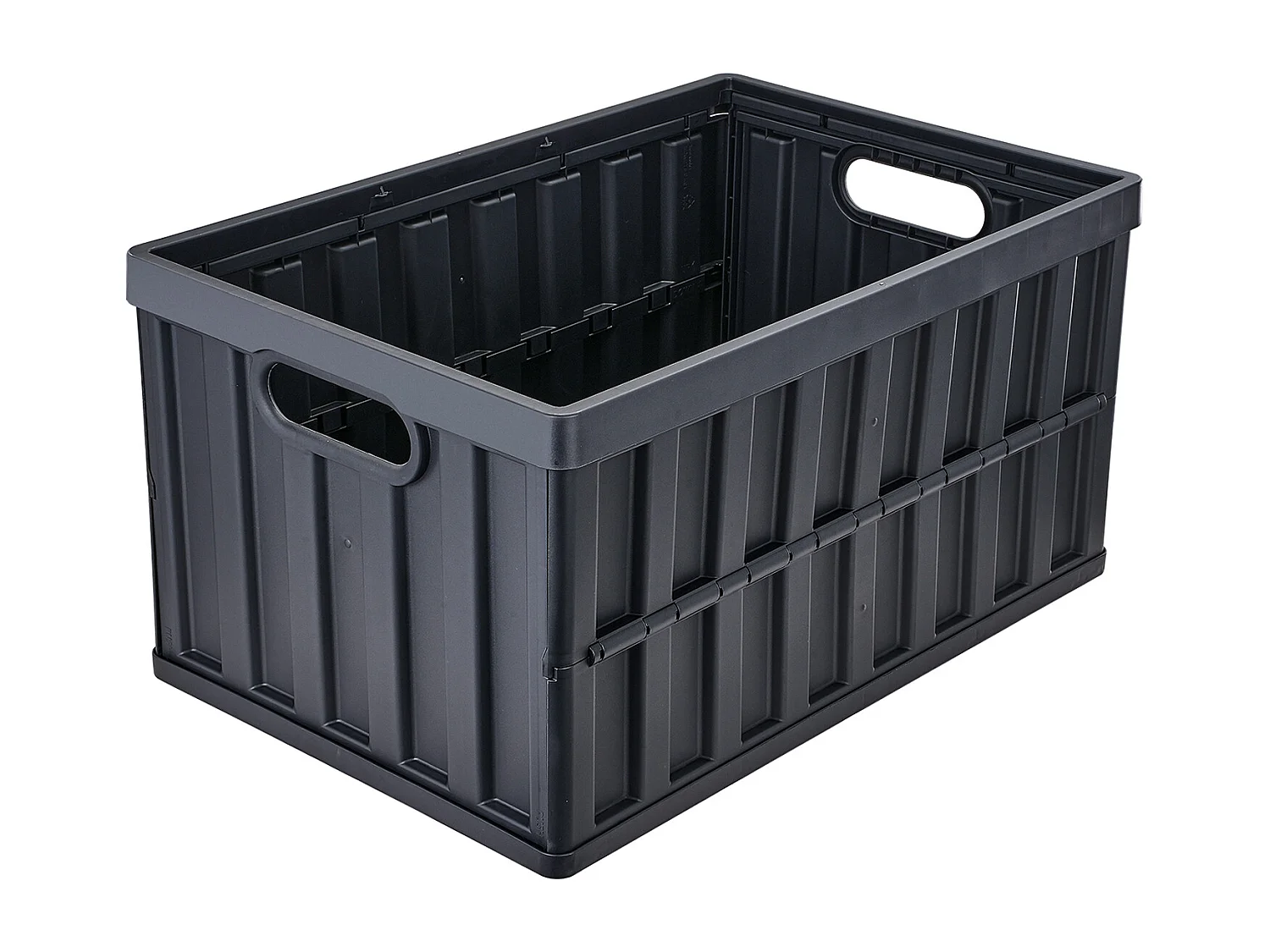 Bacs de Rangement SucceBuy Pliables SucceBuy 65 L, Lot de 3 avec Couvercles, Empilables et Pliables