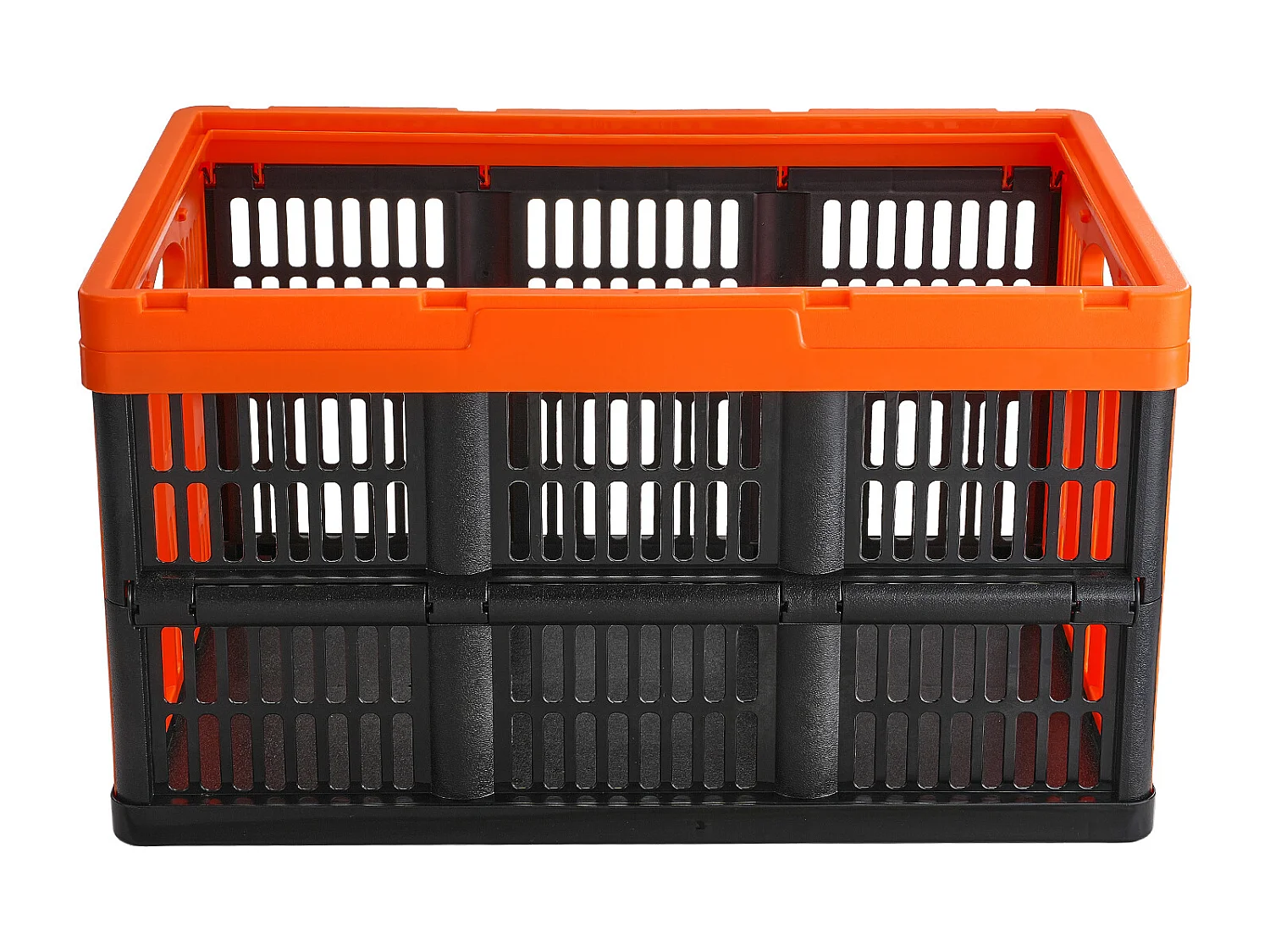 Paniers de Rangement SucceBuy Pliables, 45 L, Plastique Pliable, Lot de 3, Empilables - Solution Pratique pour Trier et Ranger Vos Effets