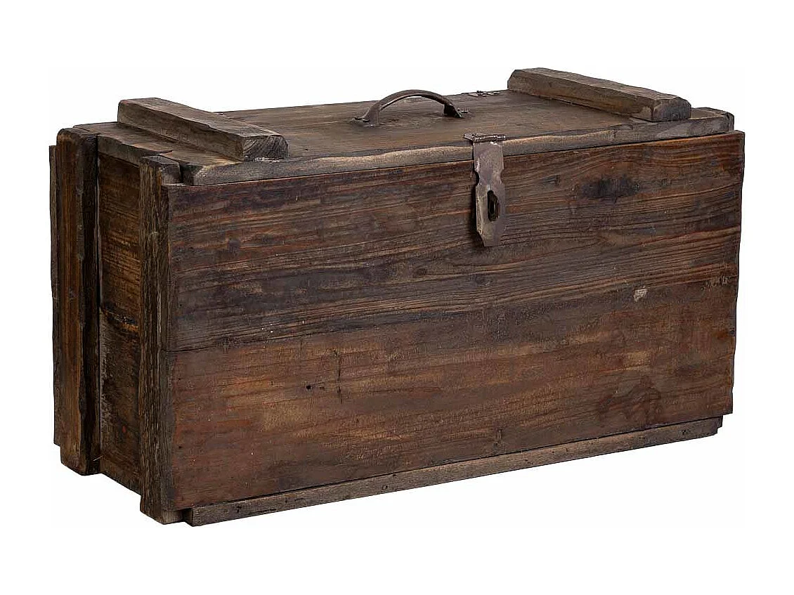 Caja de madera 61x27x33.5h cm