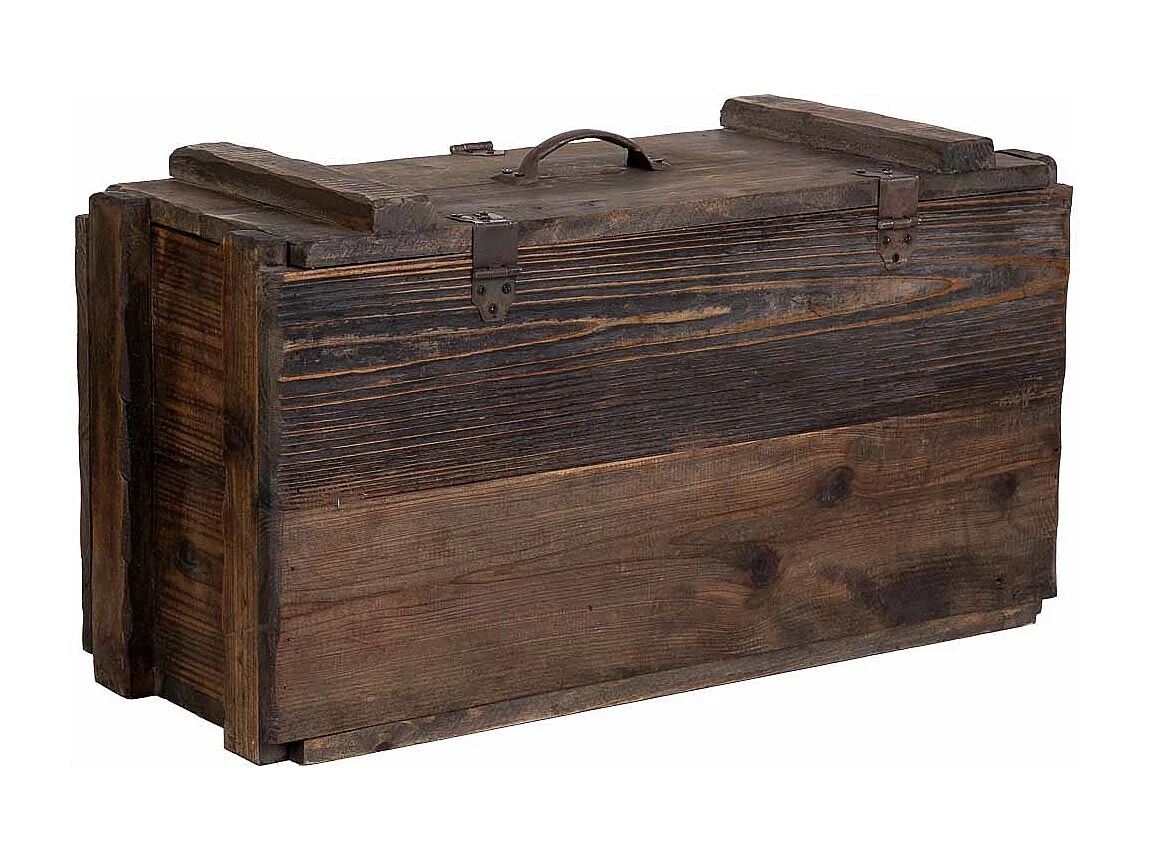 Caja de madera 61x27x33.5h cm