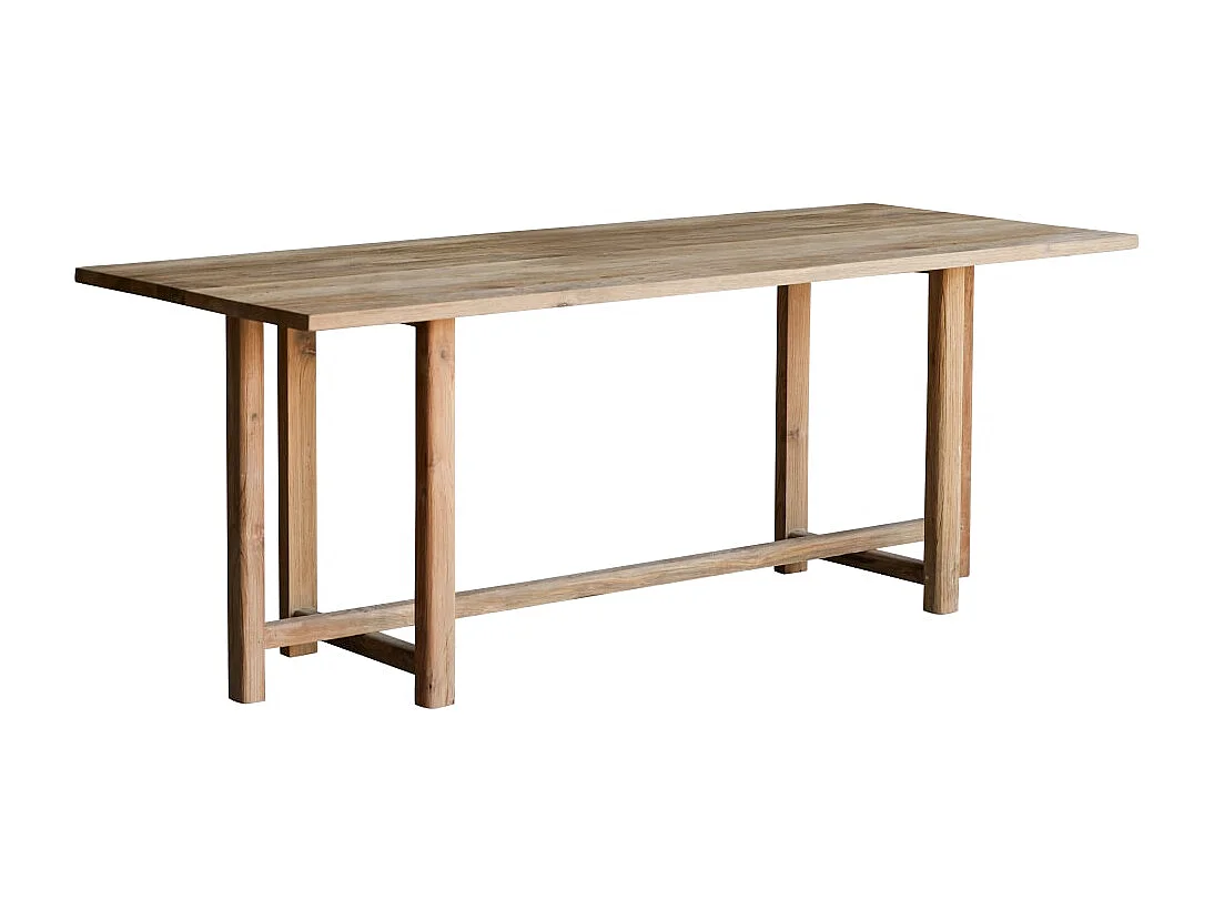 Esstisch Antonia aus massivem Recycling-Teak 200