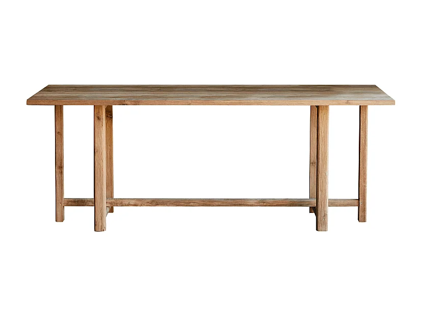 Esstisch Antonia aus massivem Recycling-Teak 200