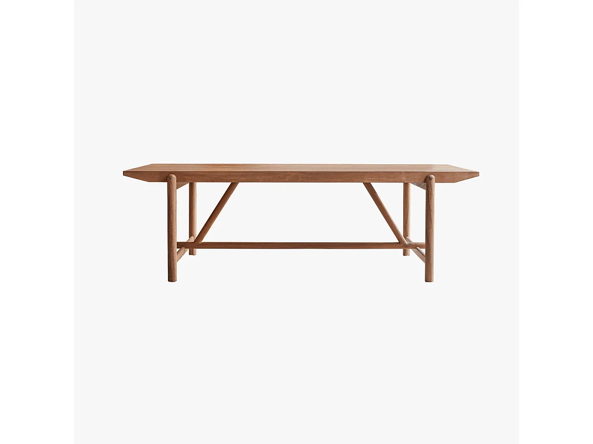 Table en bois de teck massif Fado 6/8 pers.