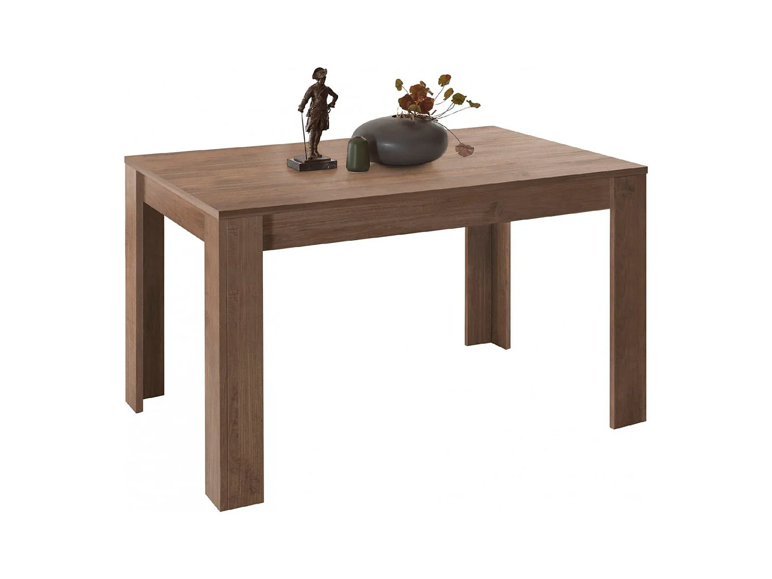 Tavolo allungabile moderno "Venus" in legno rovere cm 137/185x90 79h