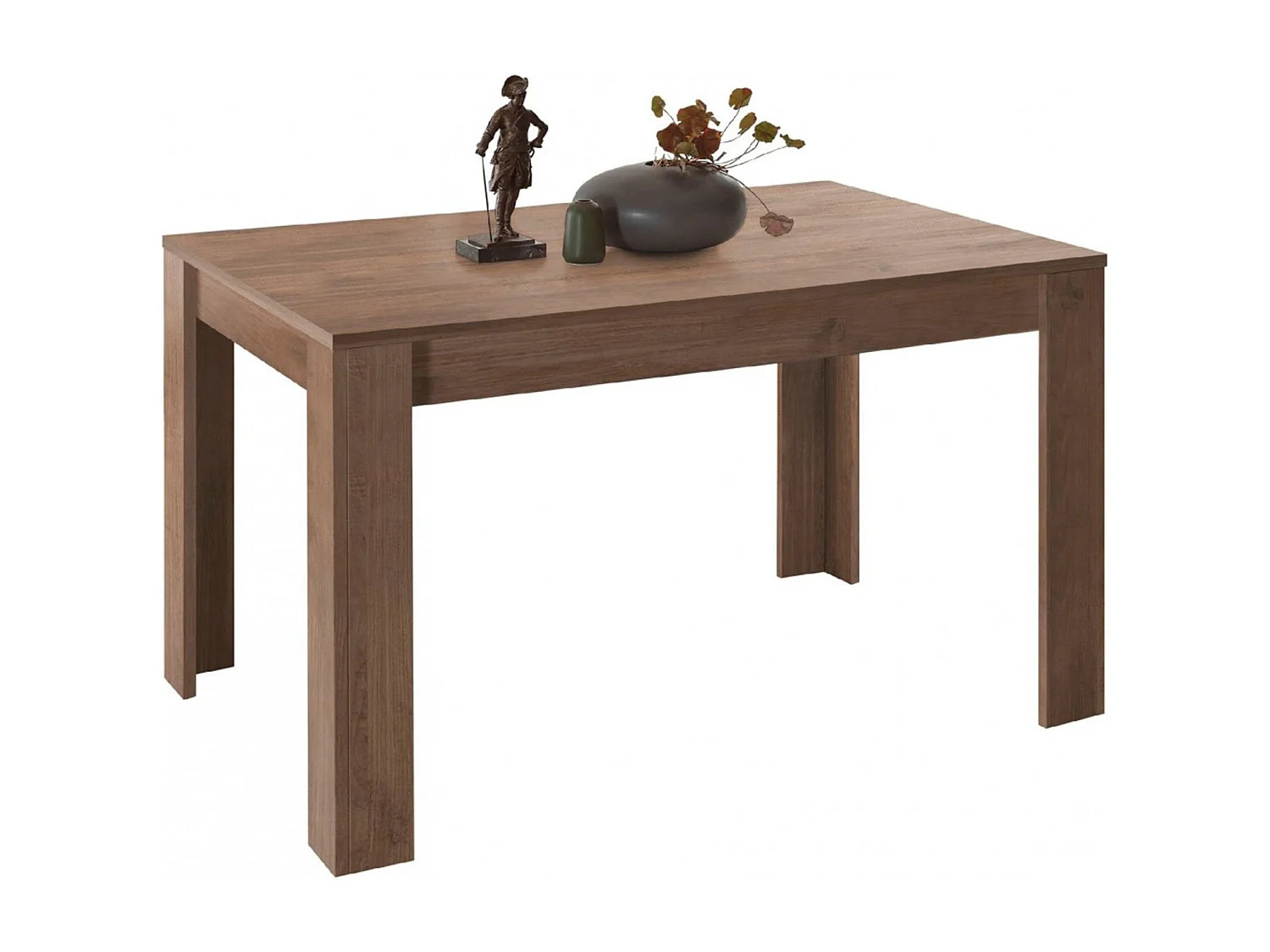 Tavolo allungabile moderno "Venus" in legno rovere cm 137/185x90 79h