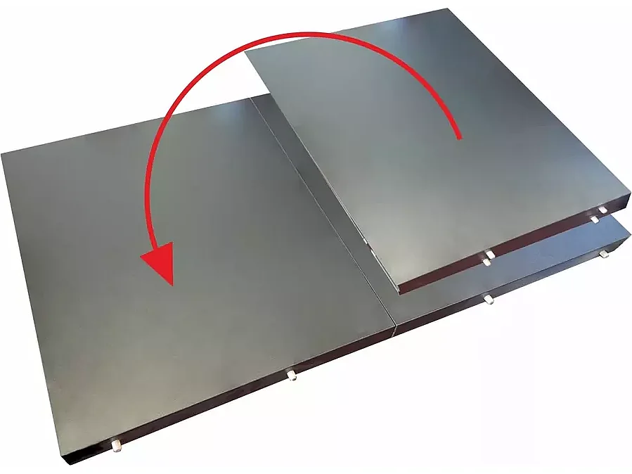 Table à manger Nevio (85x125-170)/Extensible/Barun&Noir