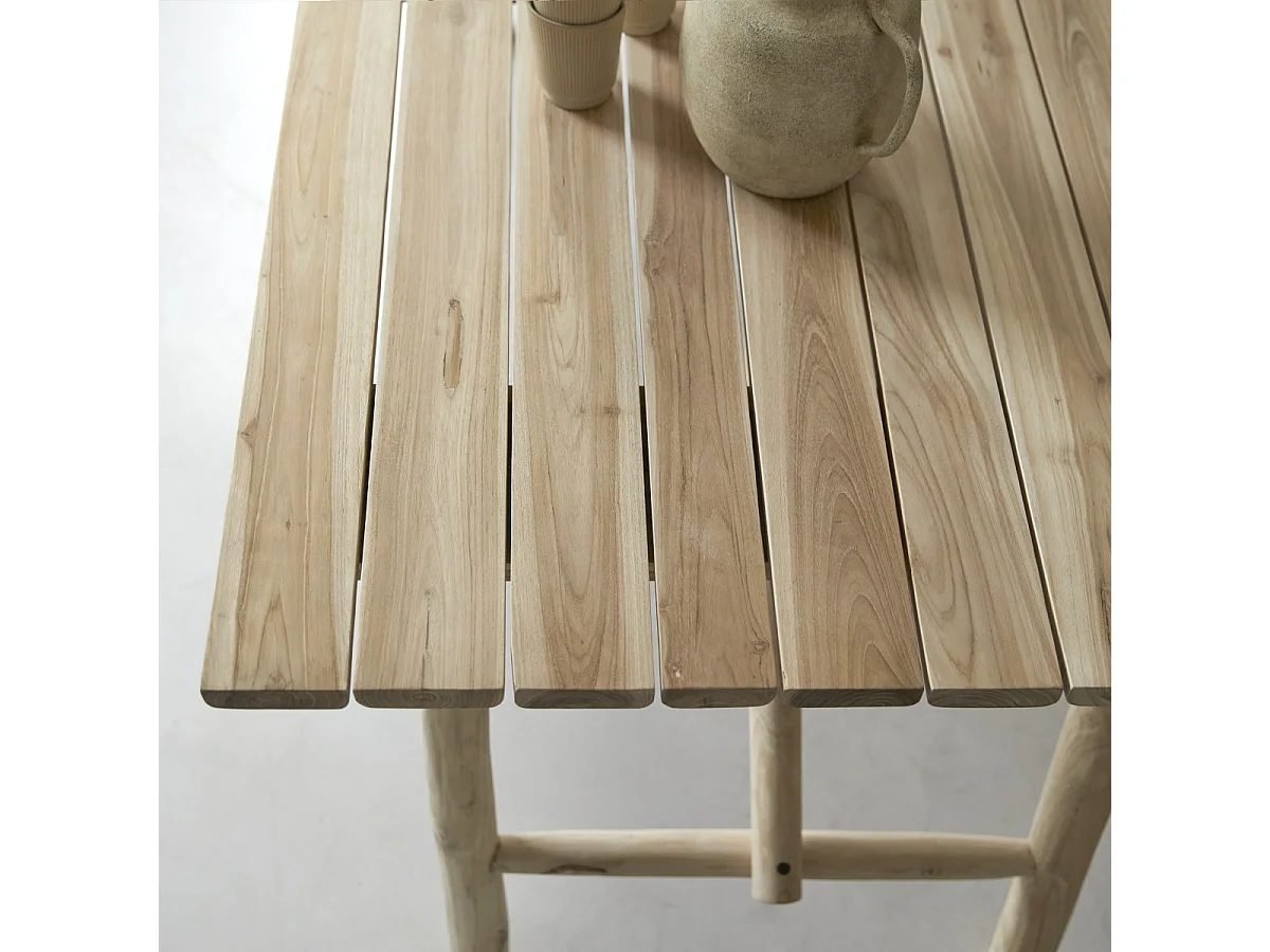 Table en bois de teck 170x85 Mathilda