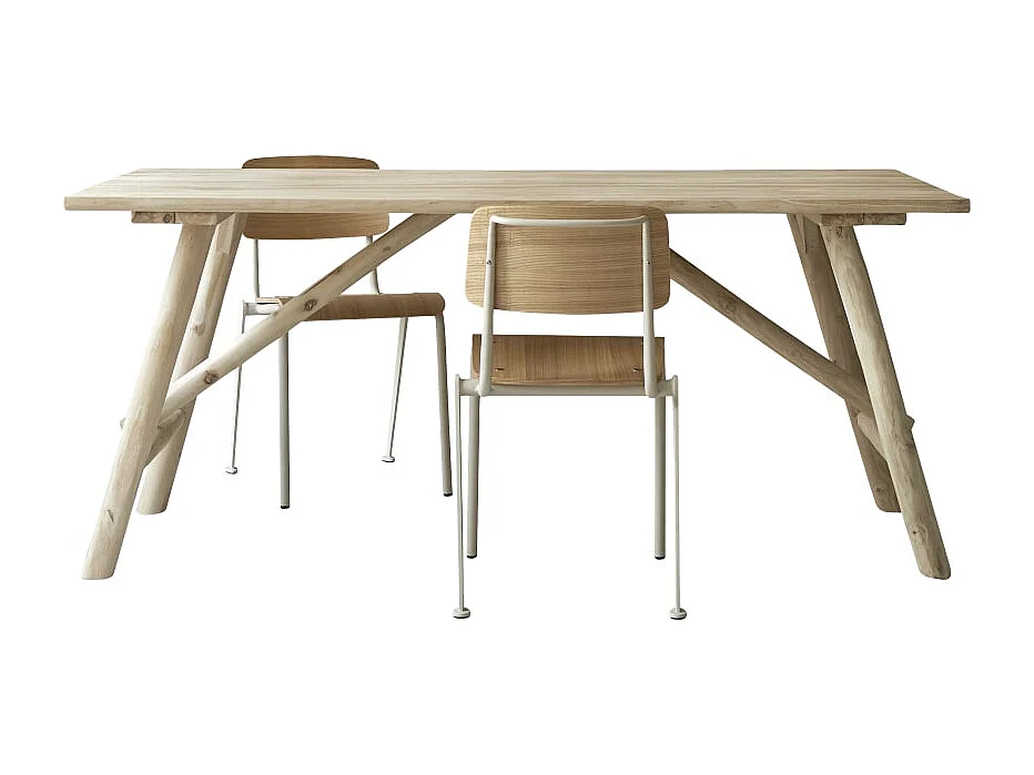 Table en bois de teck 170x85 Mathilda
