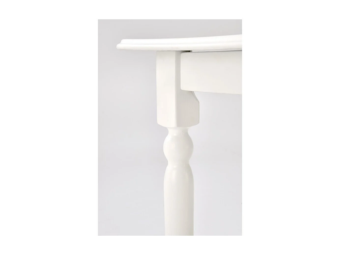 Table à manger Nelson (90x160-200)/Extensible/Blanc