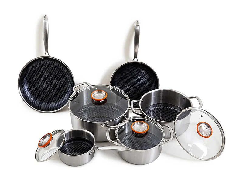 Set de 10 pièces triplex - "Black Cube"