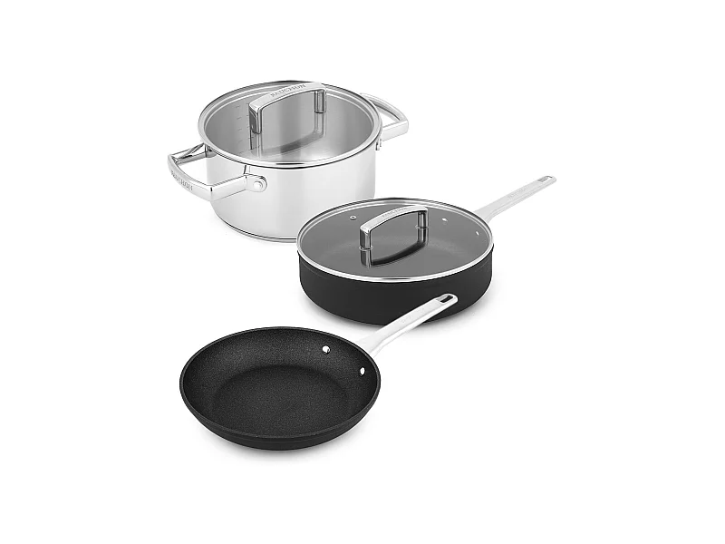 Set 5 pièces 24cm antiadhésive aluminium SIGNATURE