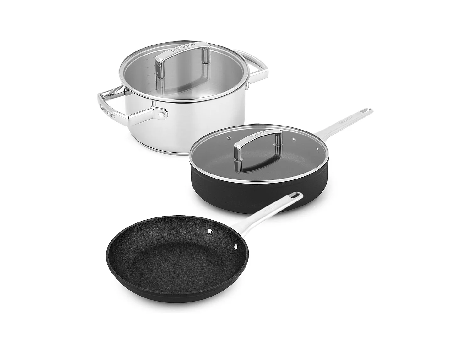 Set 5 pièces 24cm antiadhésive aluminium SIGNATURE