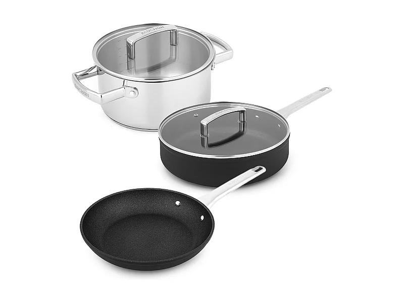 Set 5 pièces 24cm antiadhésive aluminium SIGNATURE