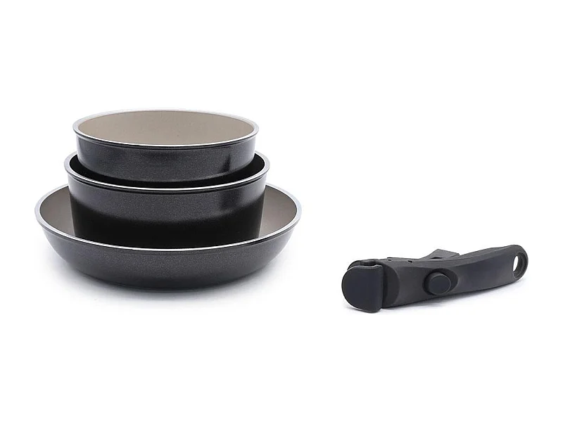 Set de 4 pièces noir amovible - "So Nature - Océan"