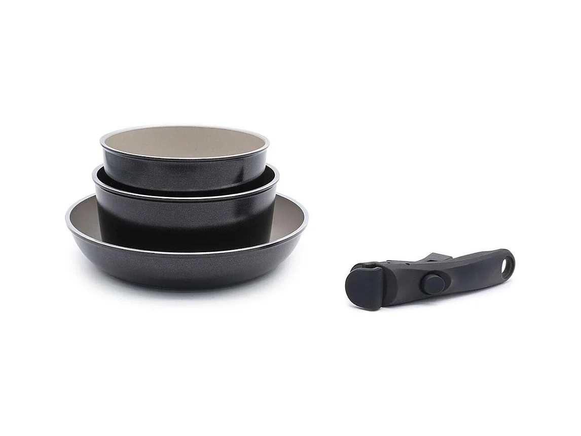 Set de 4 pièces noir amovible - "So Nature - Océan"